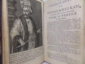 THE COMPLEAT HISTORY OF THAMAS KOULI KAN 1742 FIRST ENGLISH EDITION