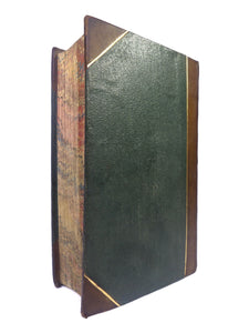 THE LAST OF THE MOHICANS & THE SPY 1831 JAMES FENNIMORE COOPER, LEATHER BINDING