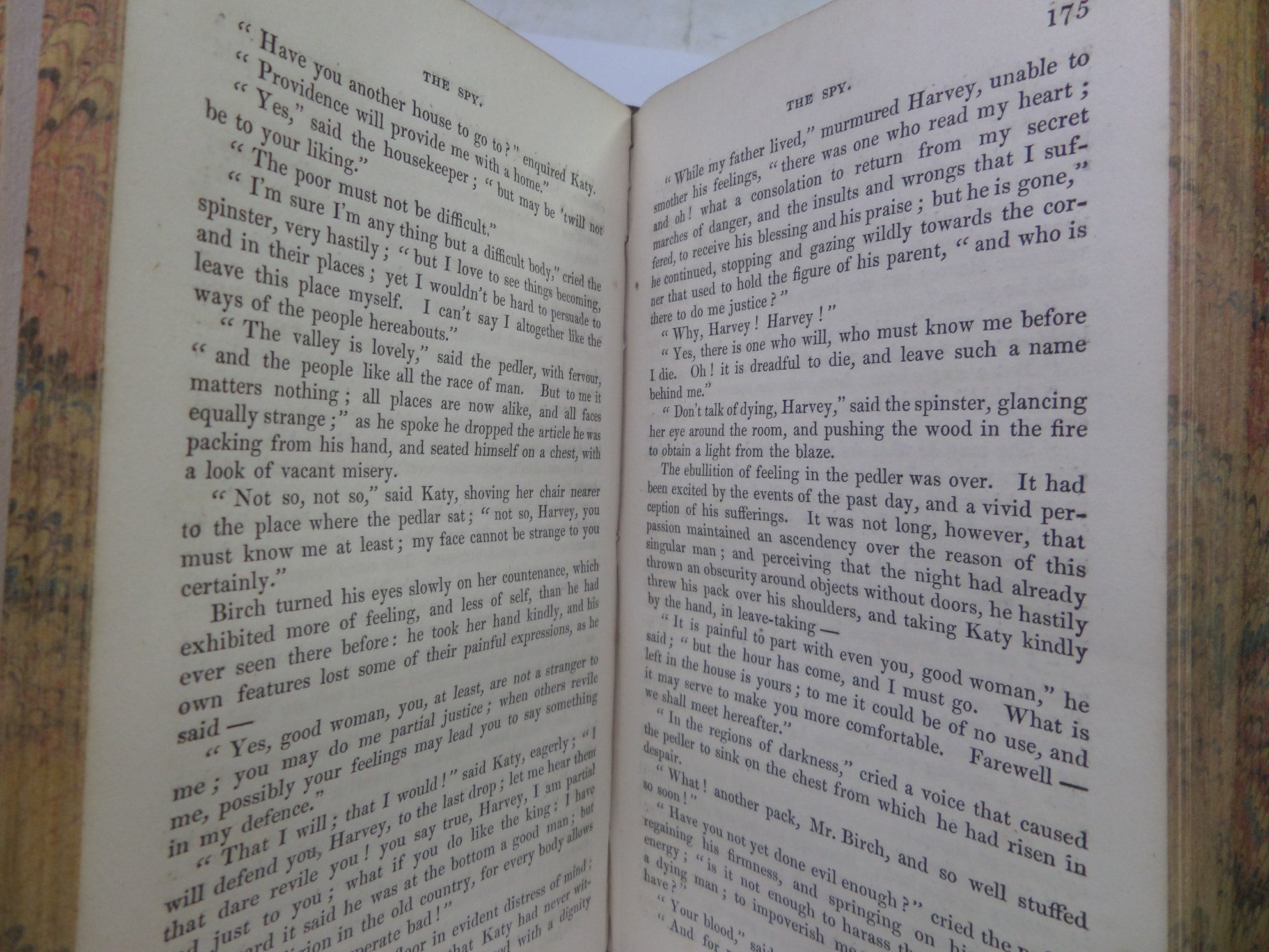 THE LAST OF THE MOHICANS & THE SPY 1831 JAMES FENNIMORE COOPER, LEATHER BINDING