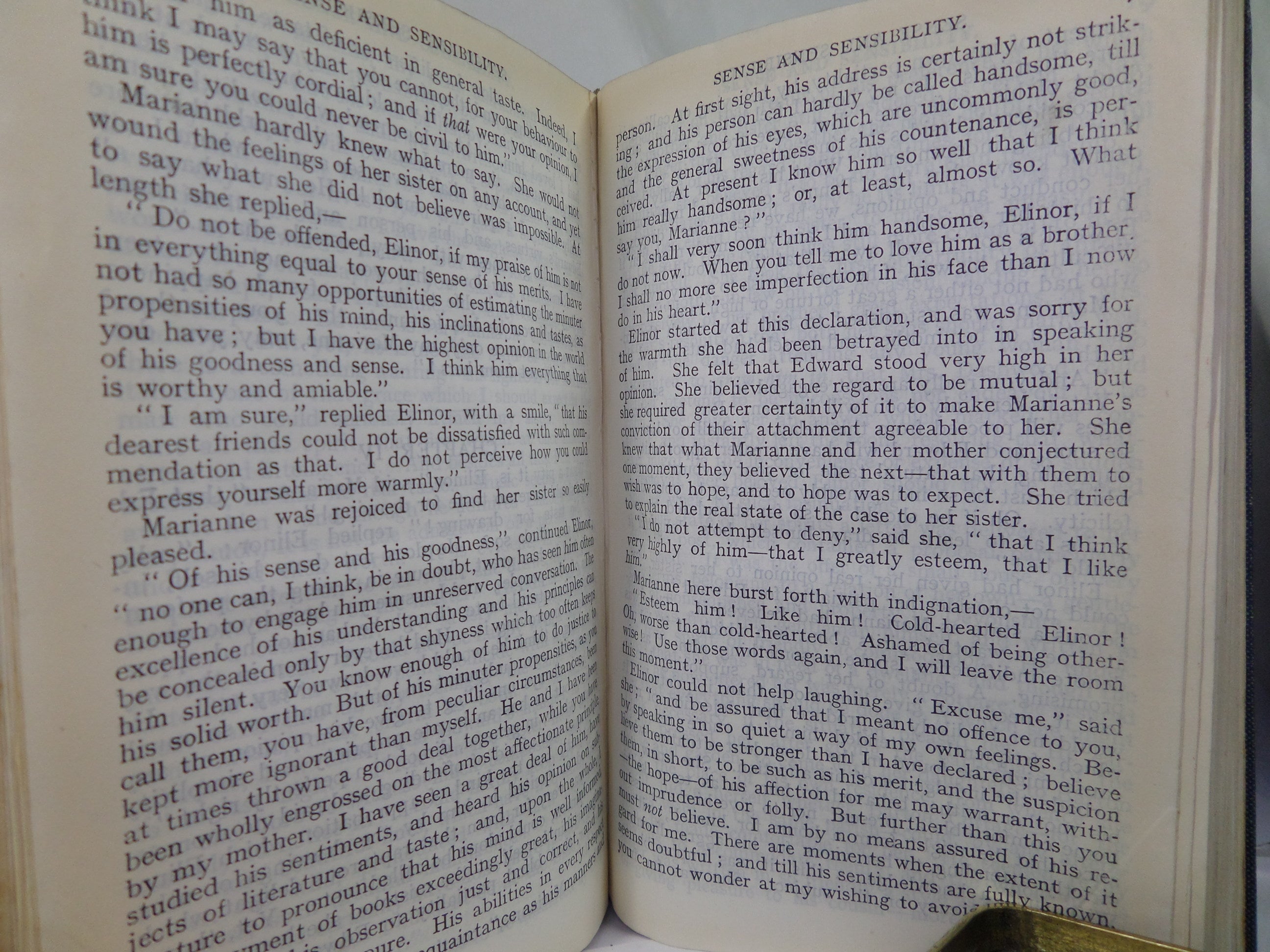 SENSE & SENSIBILITY, EMMA & PERSUASION BY JANE AUSTEN 1904 FINE LEATHER BINDING