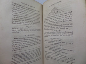 A TREATISE ON ALGEBRA BY JOHN BONNYCASTLE 1820 SECOND EDITION IN TWO VOLUMES