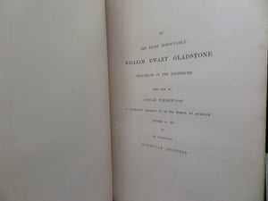 THE LIFE OF JOSIAH WEDGWOOD BY ELIZA METEYARD 1865-66 FIRST EDITION IN TWO VOLS.