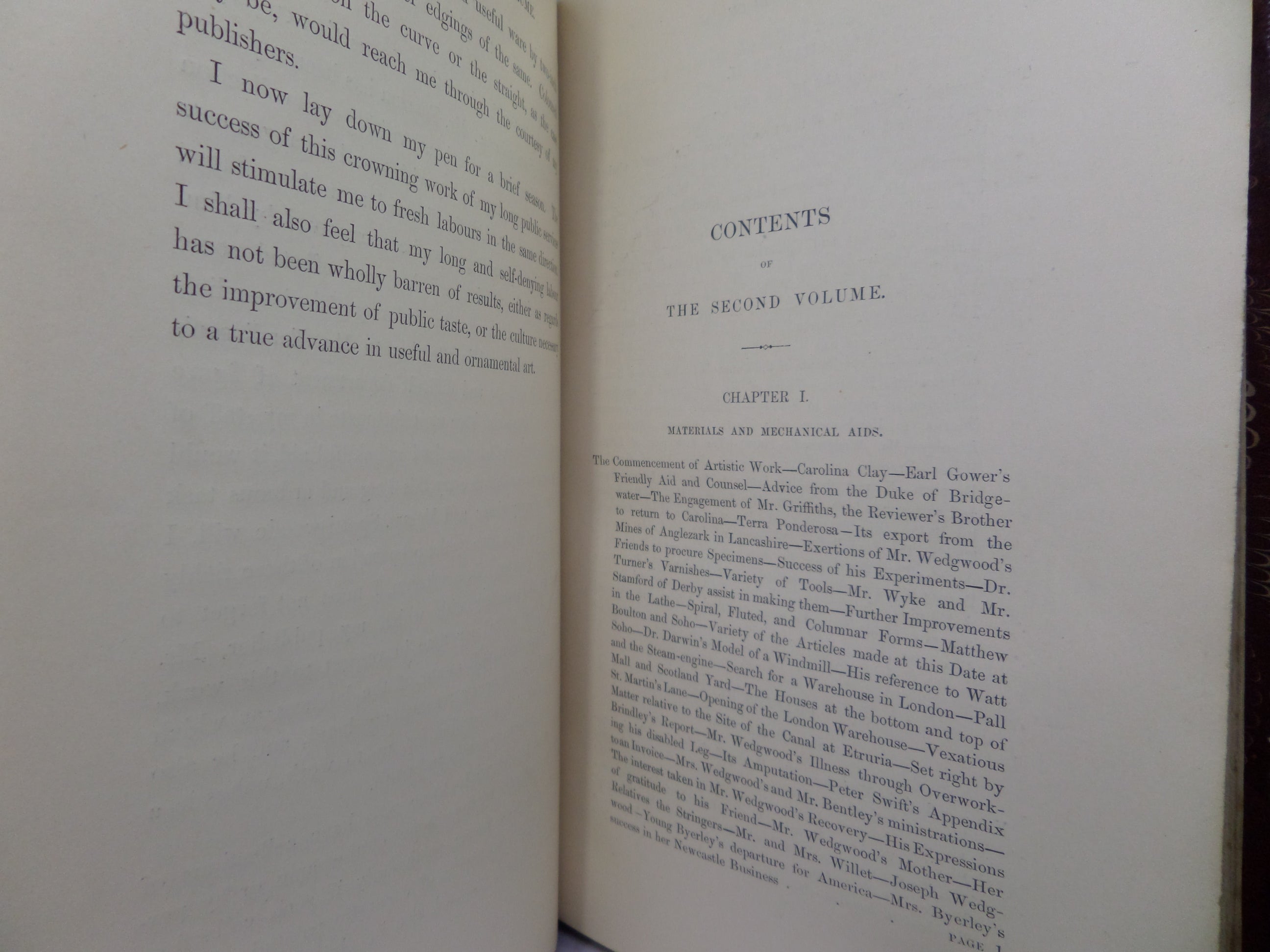 THE LIFE OF JOSIAH WEDGWOOD BY ELIZA METEYARD 1865-66 FIRST EDITION IN TWO VOLS.