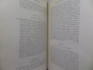 THE LIFE OF JOSIAH WEDGWOOD BY ELIZA METEYARD 1865-66 FIRST EDITION IN TWO VOLS.