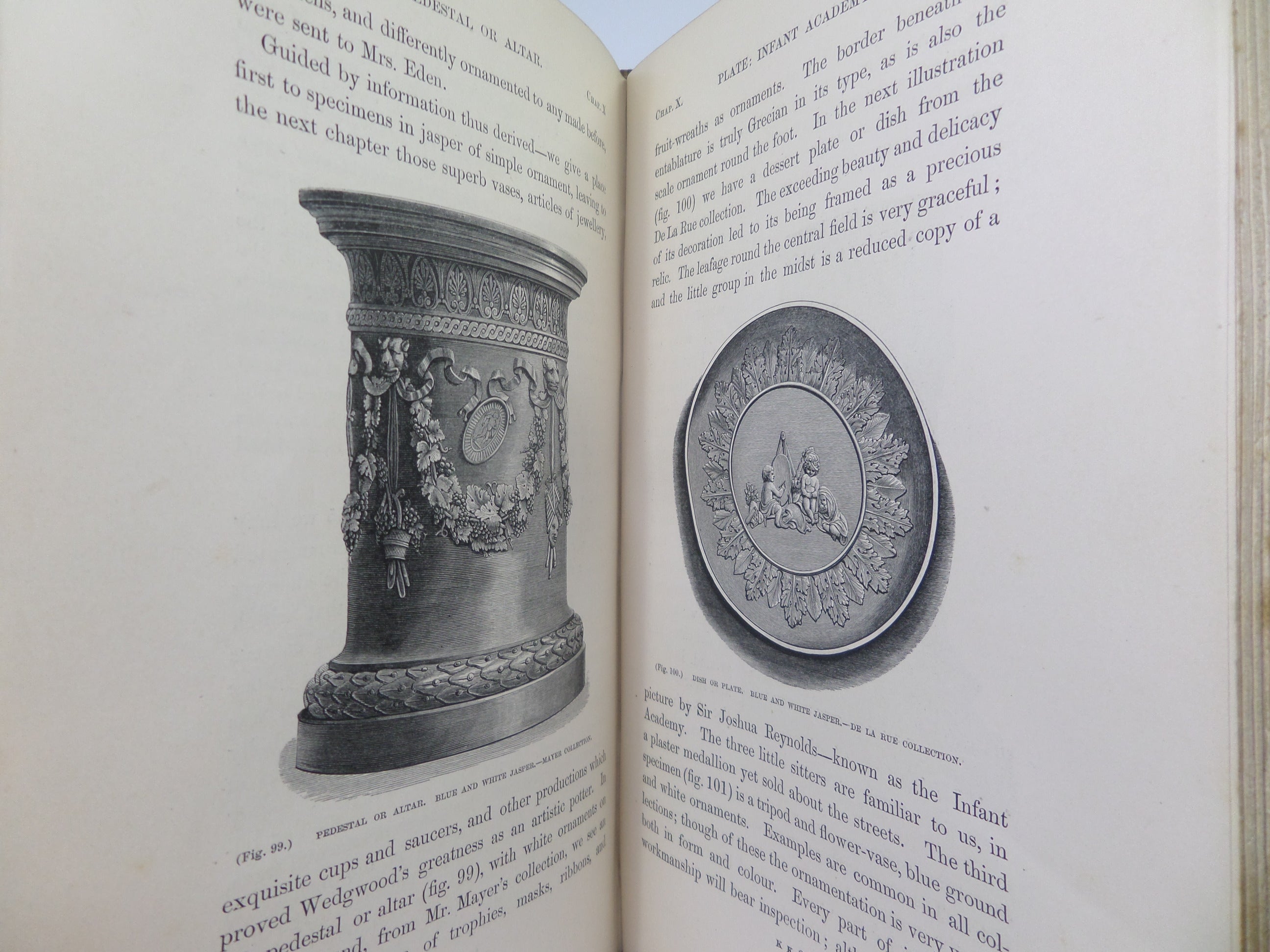 THE LIFE OF JOSIAH WEDGWOOD BY ELIZA METEYARD 1865-66 FIRST EDITION IN TWO VOLS.