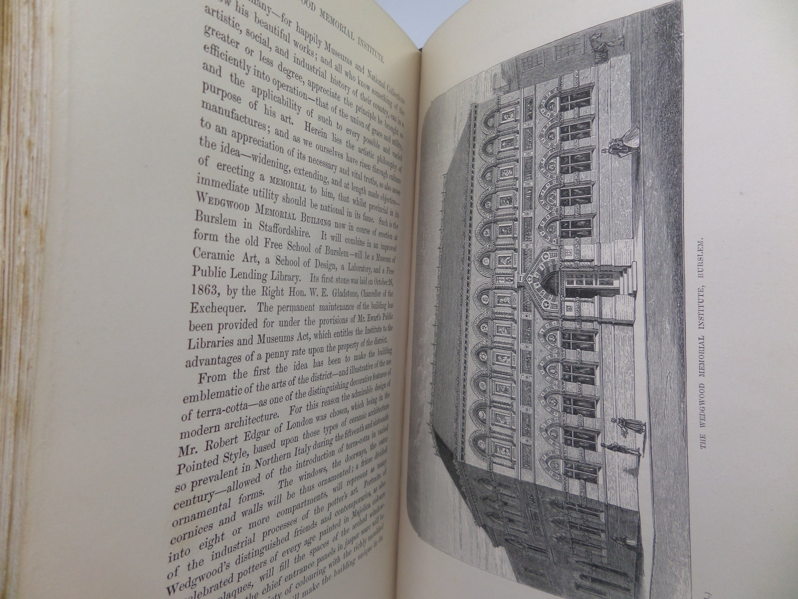 THE LIFE OF JOSIAH WEDGWOOD BY ELIZA METEYARD 1865-66 FIRST EDITION IN TWO VOLS.