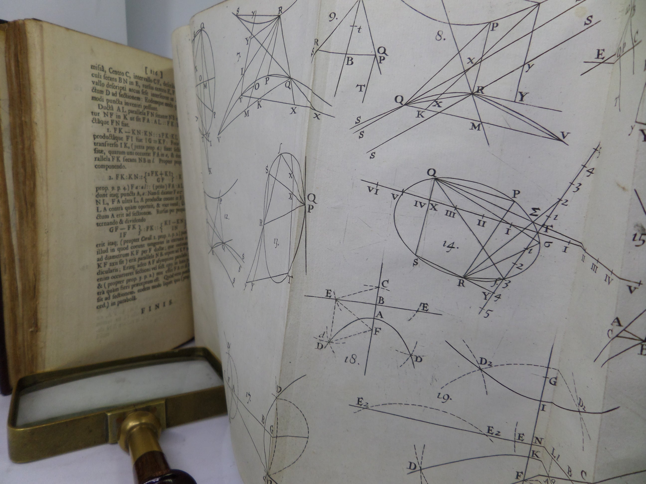 SECTIONUM CONICARUM ELEMENTA NOVA METHODO DEMONSTRATA BY JAMES MILNES 1712