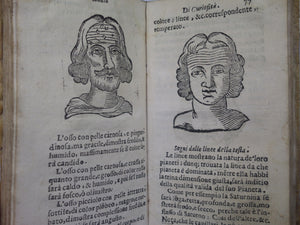 STUDIO DI CURIOSITA NEL QUALE SI TRATTA DI FISONOMIA, CHIROMANTIA, METOPOSCOPIA BY NICOLA SPADON 1667