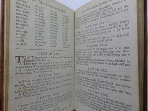 THE NEW LONDON SPELLING BOOK BY CHARLES VYSE 1807 COEVAL LEATHER BINDING