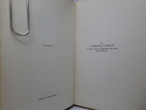 MEN LIKE GODS BY H. G. WELLS 1923 SIGNED/ INSCRIBED FIRST EDITION HARDBACK