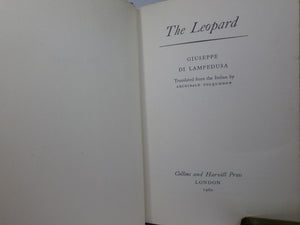 THE LEOPARD BY GIUSEPPE DI LAMPEDUSA 1960 FIRST EDITION HARDCOVER