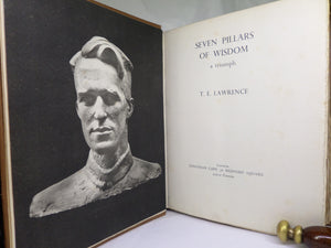 SEVEN PILLARS OF WISDOM BY T. E. LAWRENCE 1935 FIRST TRADE EDITION