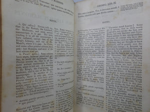 PUBLII VIRGILII MARONIS GEORGICORUM - GEORGICKS OF VIRGIL 1811 LEATHER BINDING
