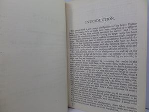 CONCISE ETYMOLOGICAL DICTIONARY OF THE ENGLISH LANGUAGE 1887 SKEAT, FINE BINDING