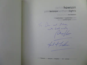PETER HOWSON - JOHN LENNON NORTHERN LIGHTS FEATURING FRANK MCFADDEN 2007 SIGNED