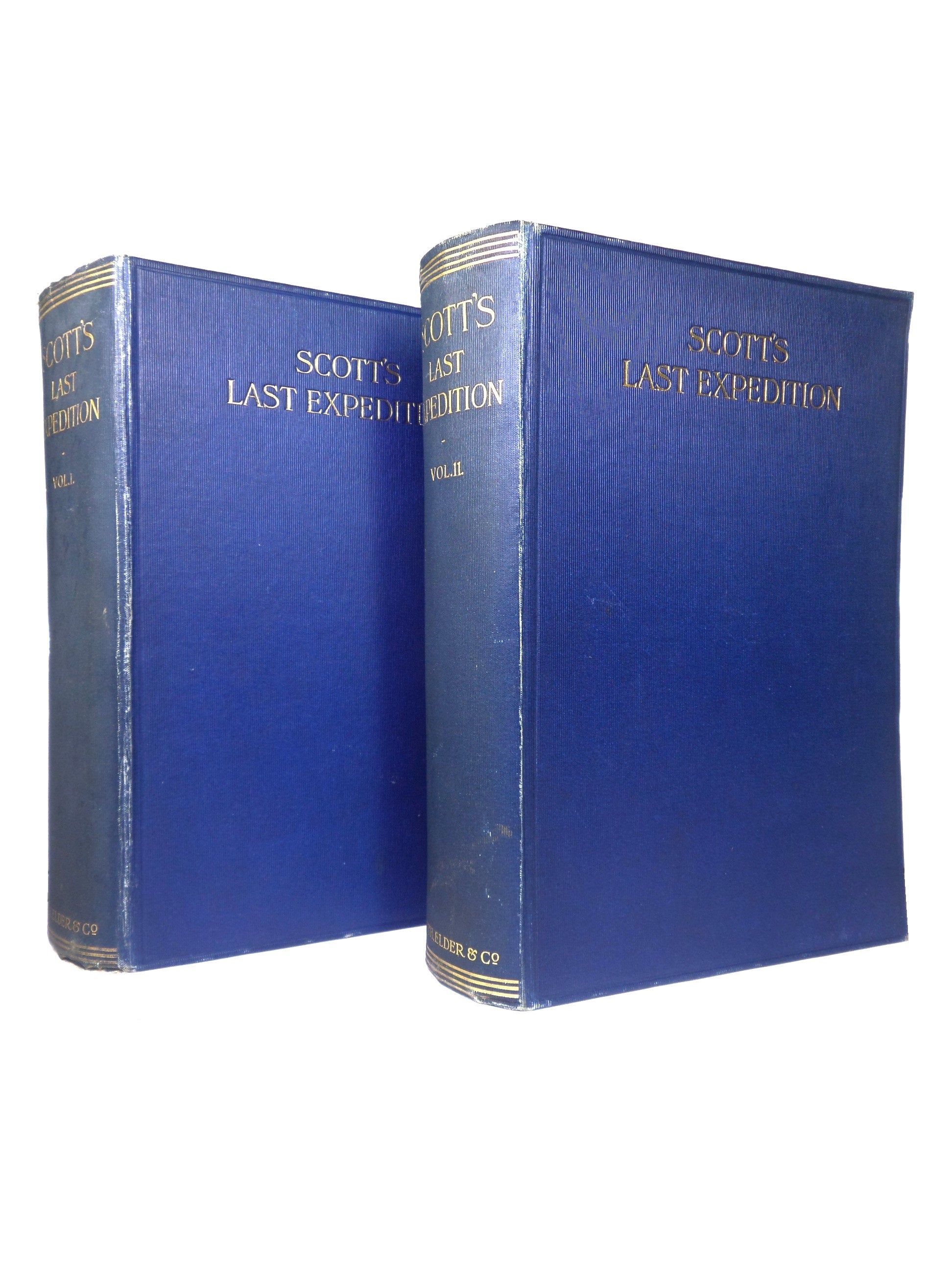 CAPTAIN R.F. SCOTT'S LAST EXPEDITION IN TWO VOLUMES 1913 SECOND EDITION