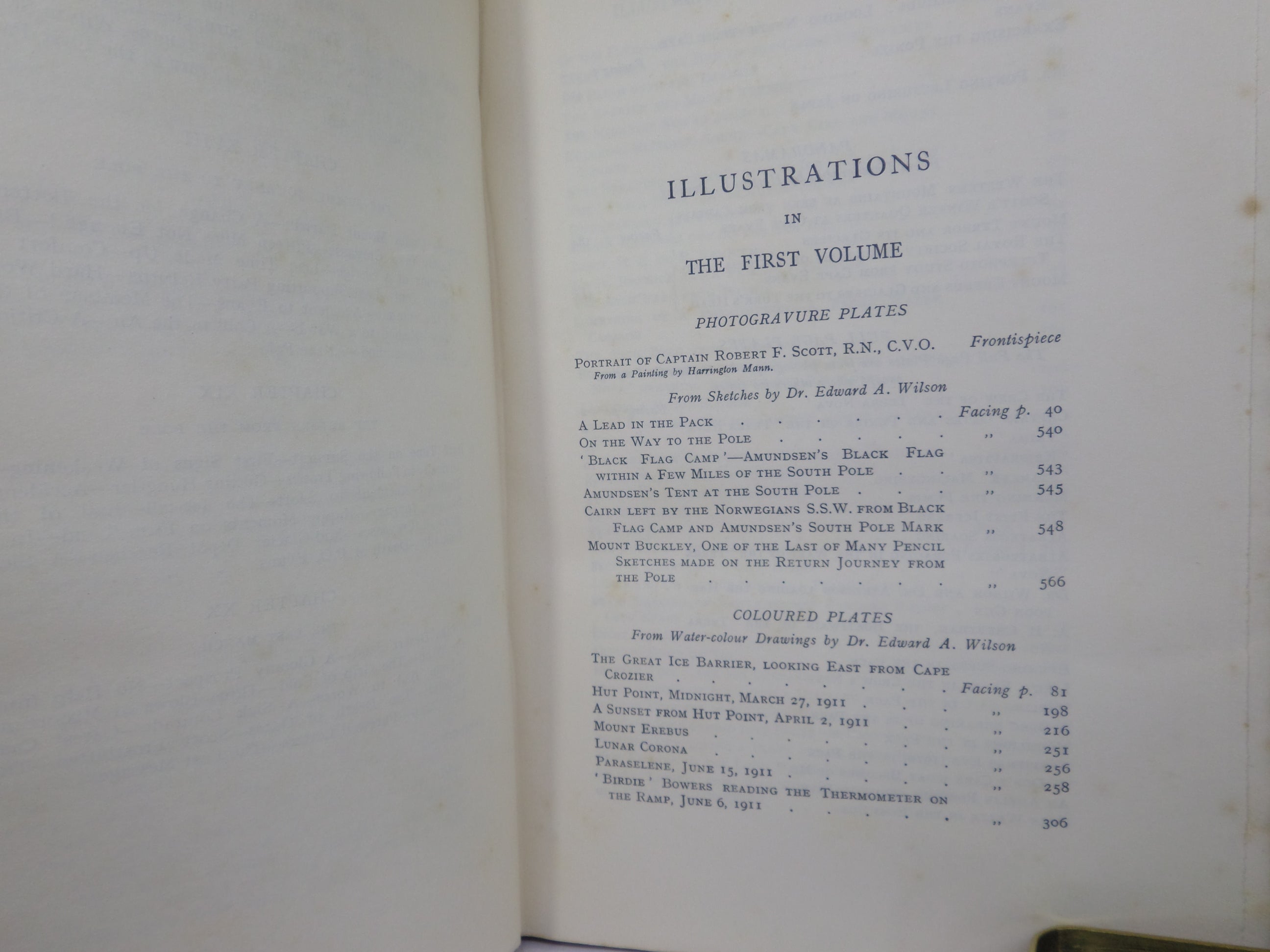 CAPTAIN R.F. SCOTT'S LAST EXPEDITION IN TWO VOLUMES 1913 SECOND EDITION