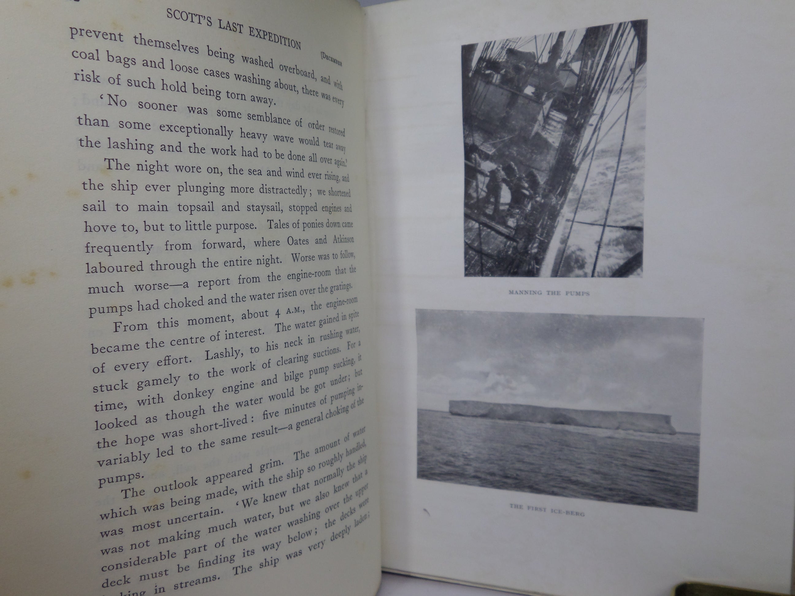 CAPTAIN R.F. SCOTT'S LAST EXPEDITION IN TWO VOLUMES 1913 SECOND EDITION