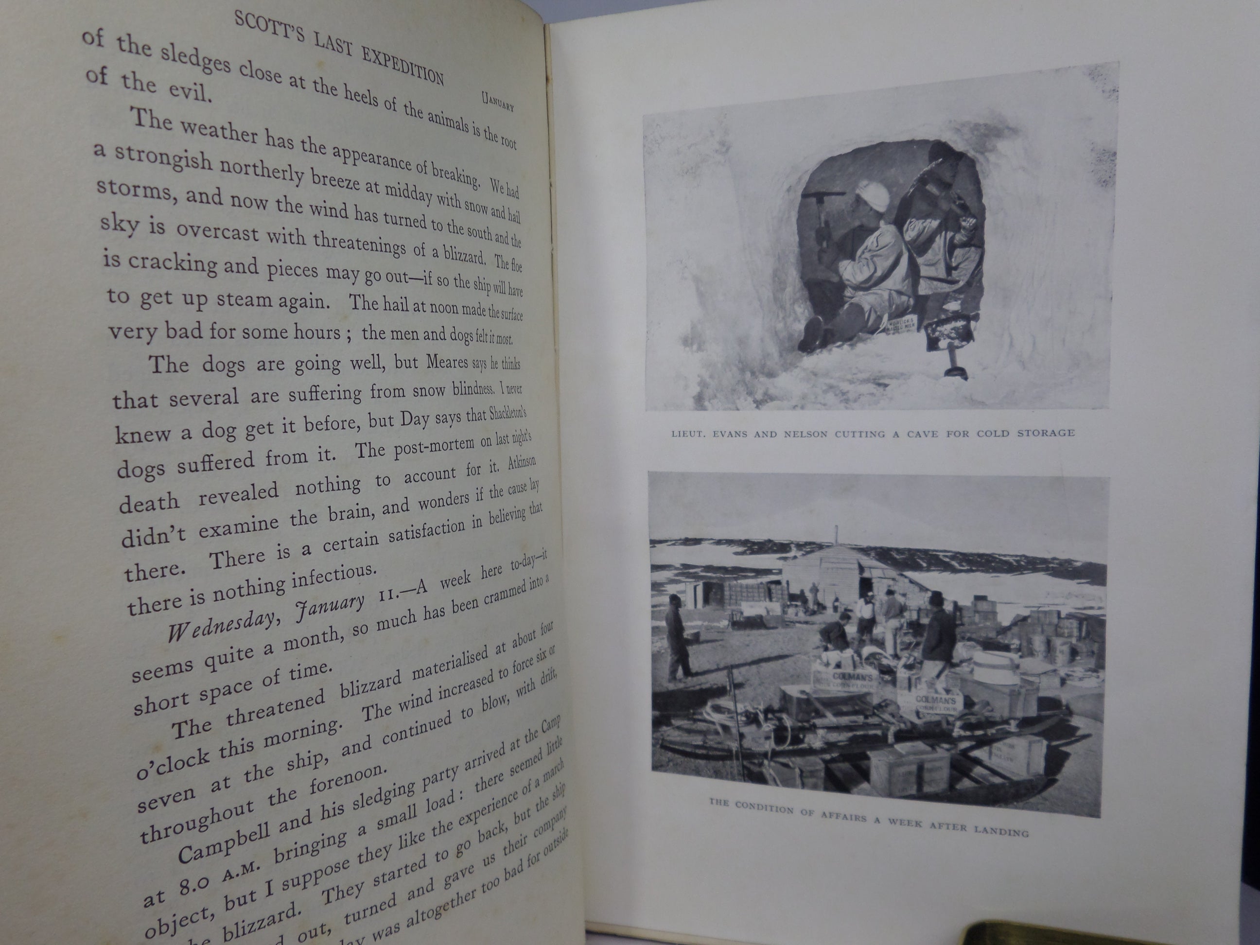 CAPTAIN R.F. SCOTT'S LAST EXPEDITION IN TWO VOLUMES 1913 SECOND EDITION