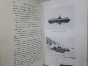 CAPTAIN R.F. SCOTT'S LAST EXPEDITION IN TWO VOLUMES 1913 SECOND EDITION