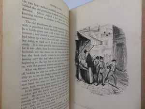 OLIVER TWIST BY CHARLES DICKENS 1874 LEATHER-BOUND