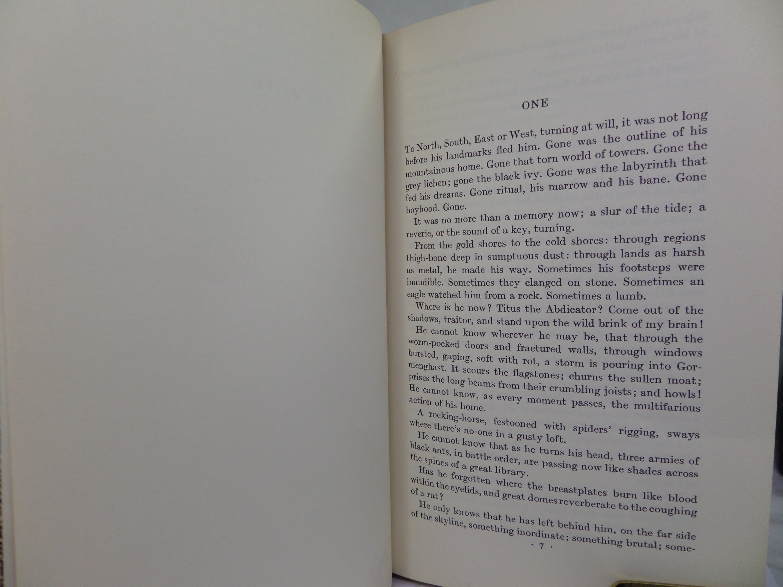TITUS ALONE BY MERVYN PEAKE 1959 FIRST EDITION
