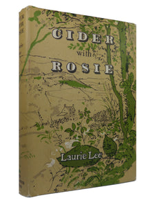 CIDER WITH ROSIE BY LAURIE LEE 1959 FIRST EDITION HARDCOVER WITH DUST JACKET