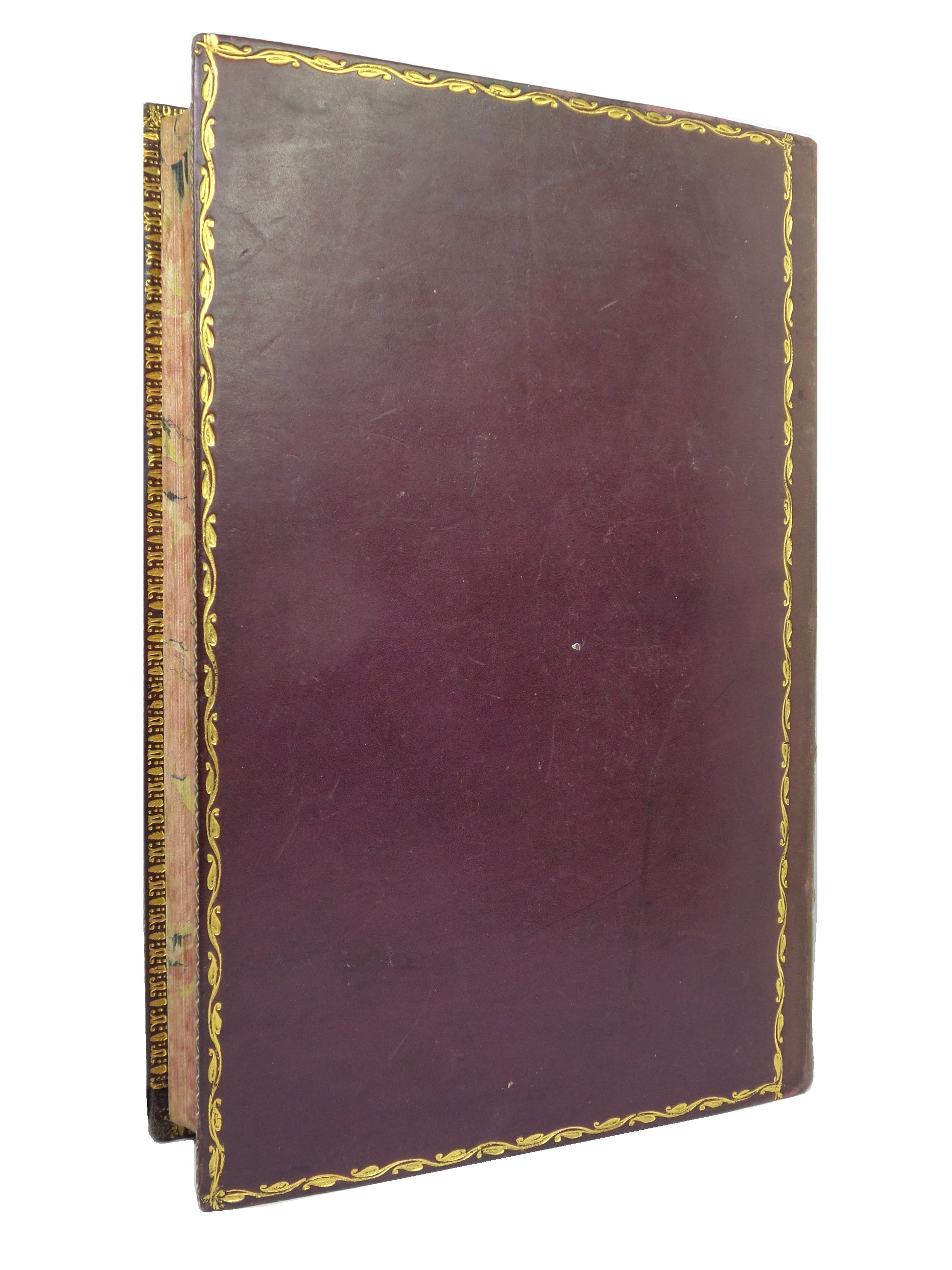 JOURNAL OF RESEARCHES BY CHARLES DARWIN 1912 FINE LEATHER BINDING