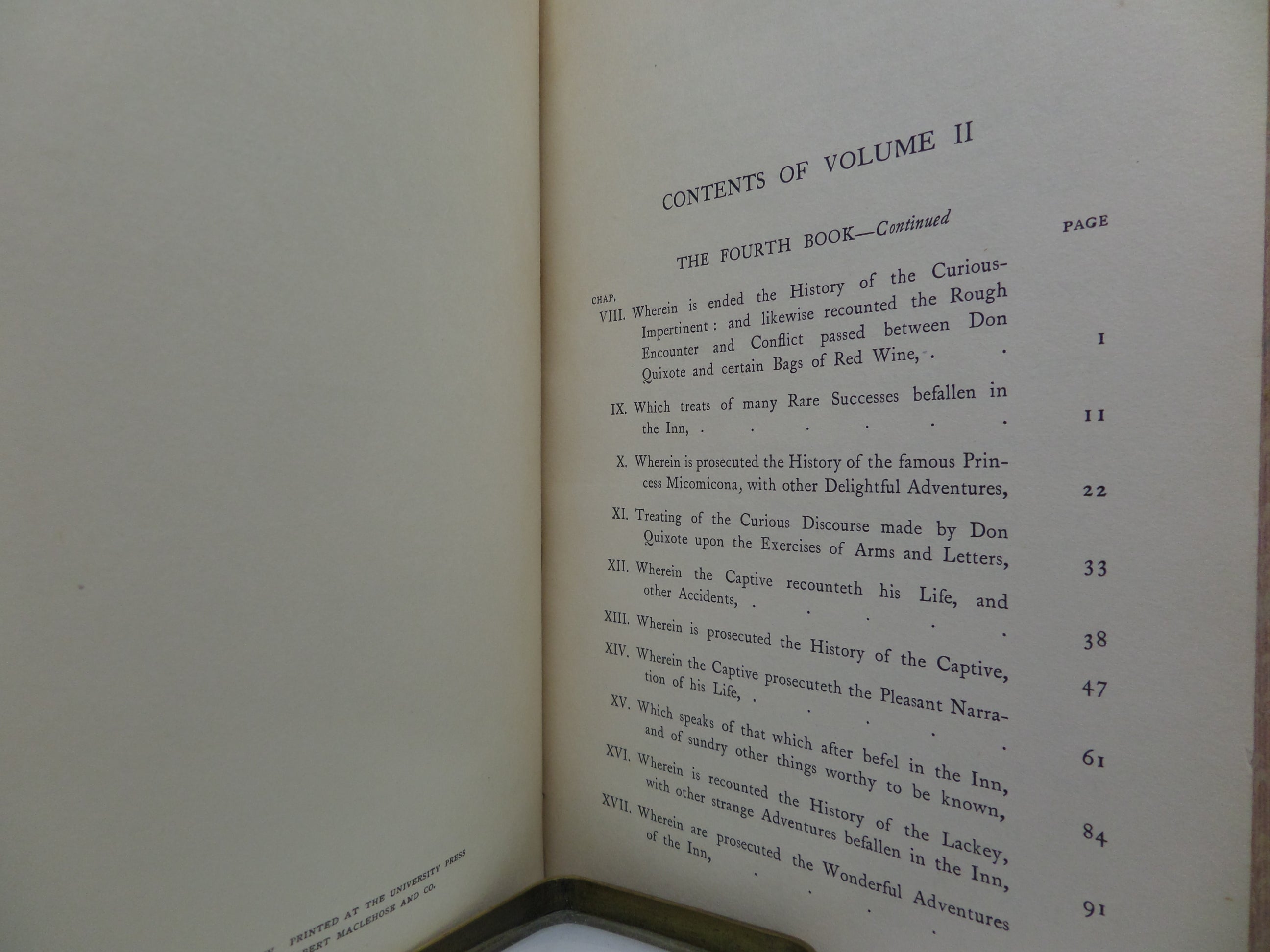 DON QUIXOTE BY MIGUEL DE CERVANTES 1900 IN THREE LEATHER-BOUND VOLUMES