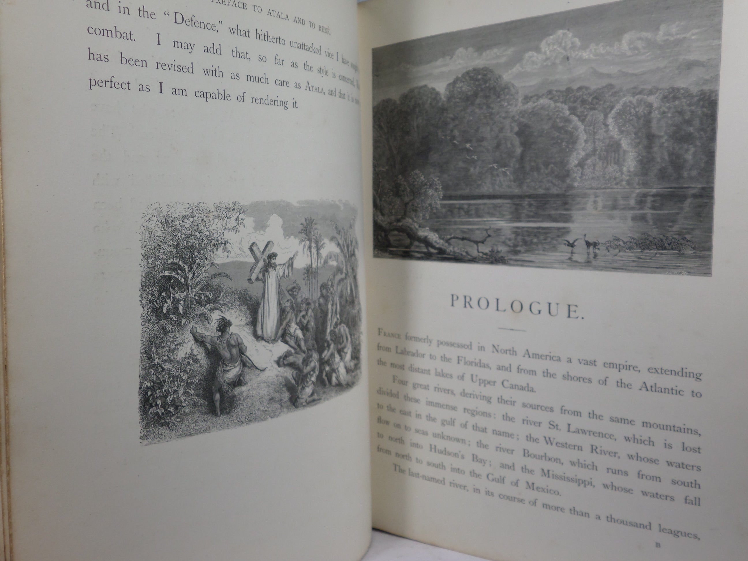 ATALA BY CHATEAUBRIAND CA. 1867 ILLUSTRATED BY GUSTAVE DORE