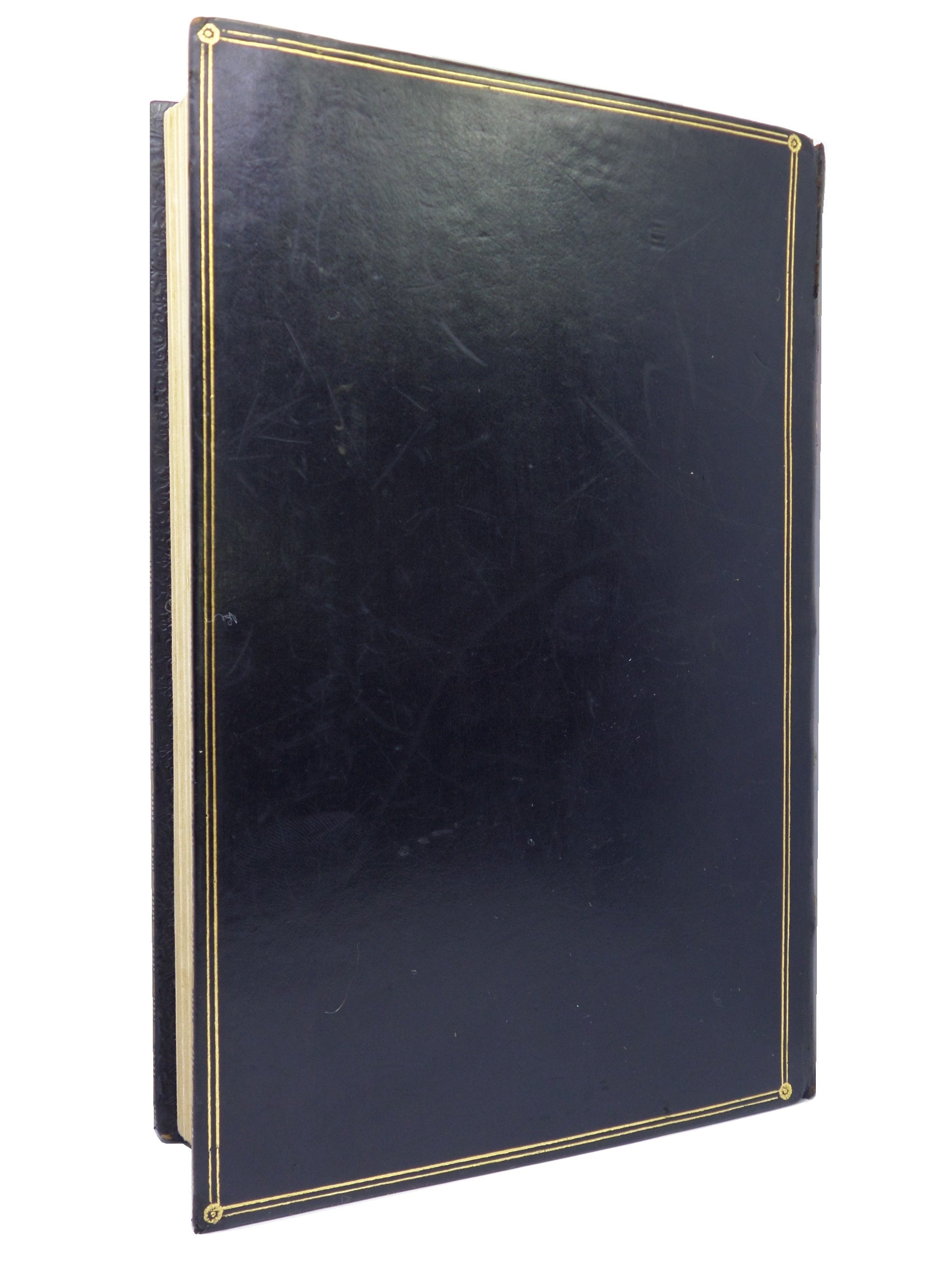 THE BATTLE OF THE PLATE BY COMDR. A.B. CAMPBELL 1949 FINE LEATHER BINDING