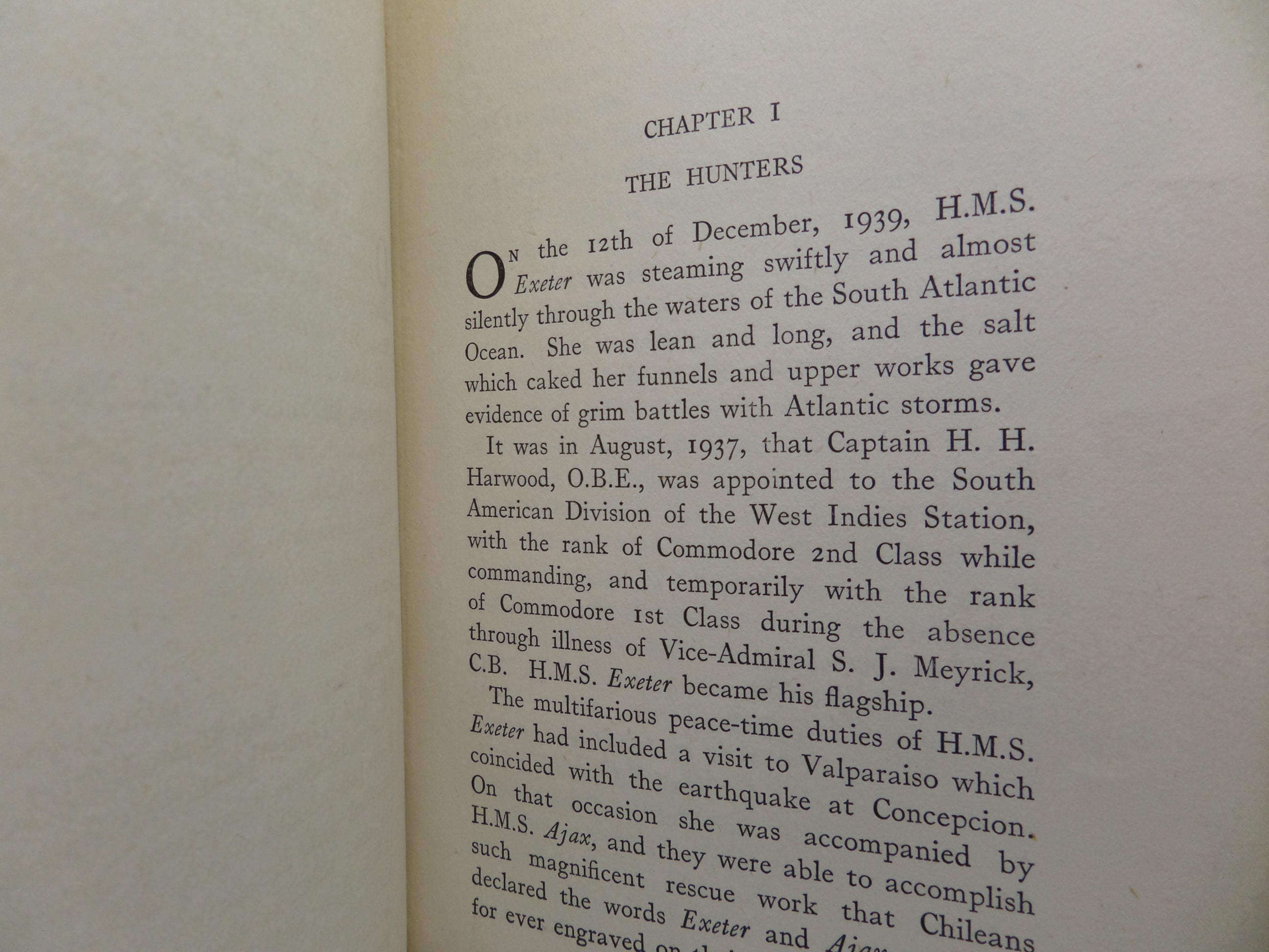 THE BATTLE OF THE PLATE BY COMDR. A.B. CAMPBELL 1949 FINE LEATHER BINDING