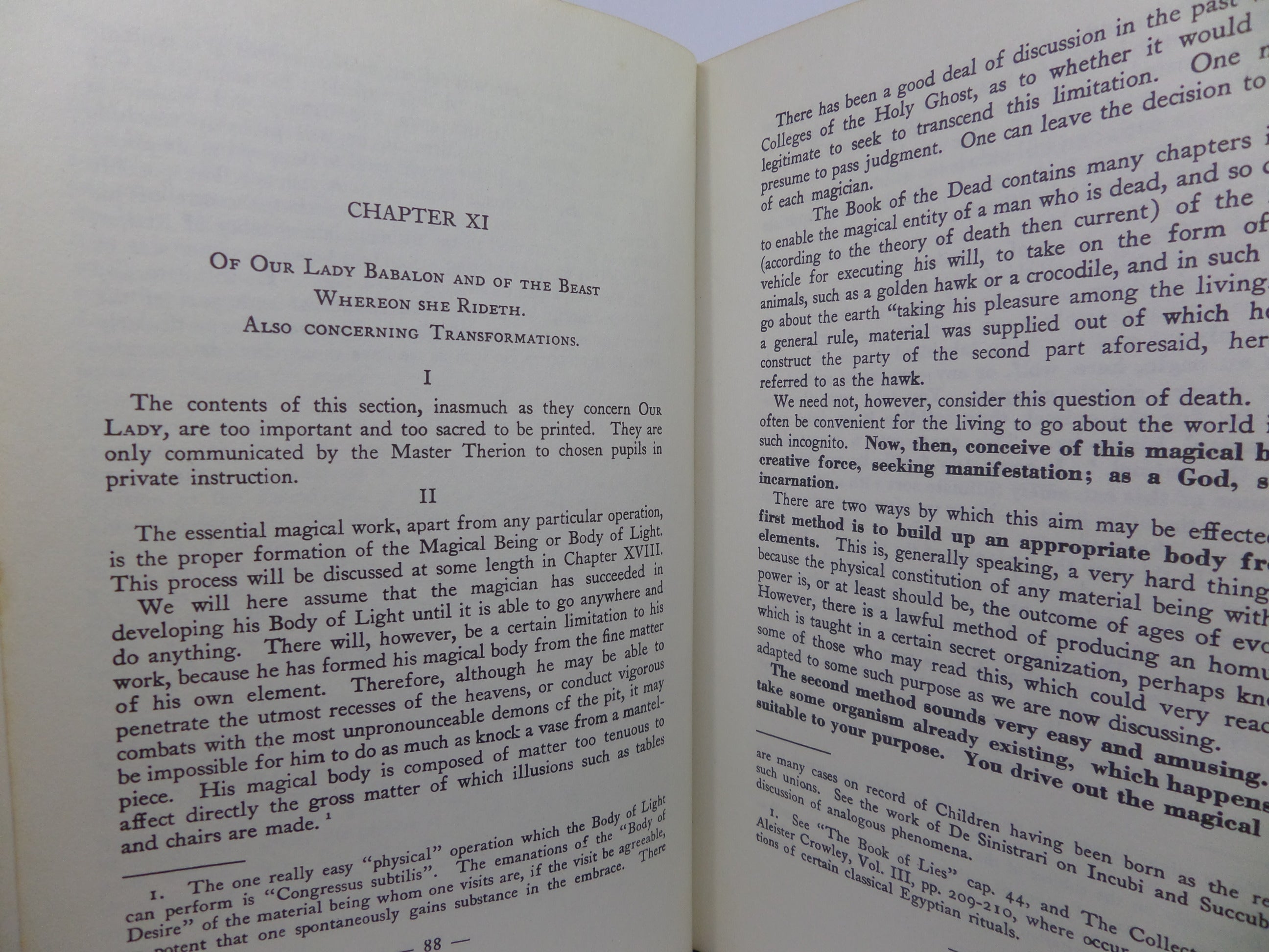 MAGICK IN THEORY AND PRACTICE BY ALEISTER CROWLEY 1960 FIRST US EDITION