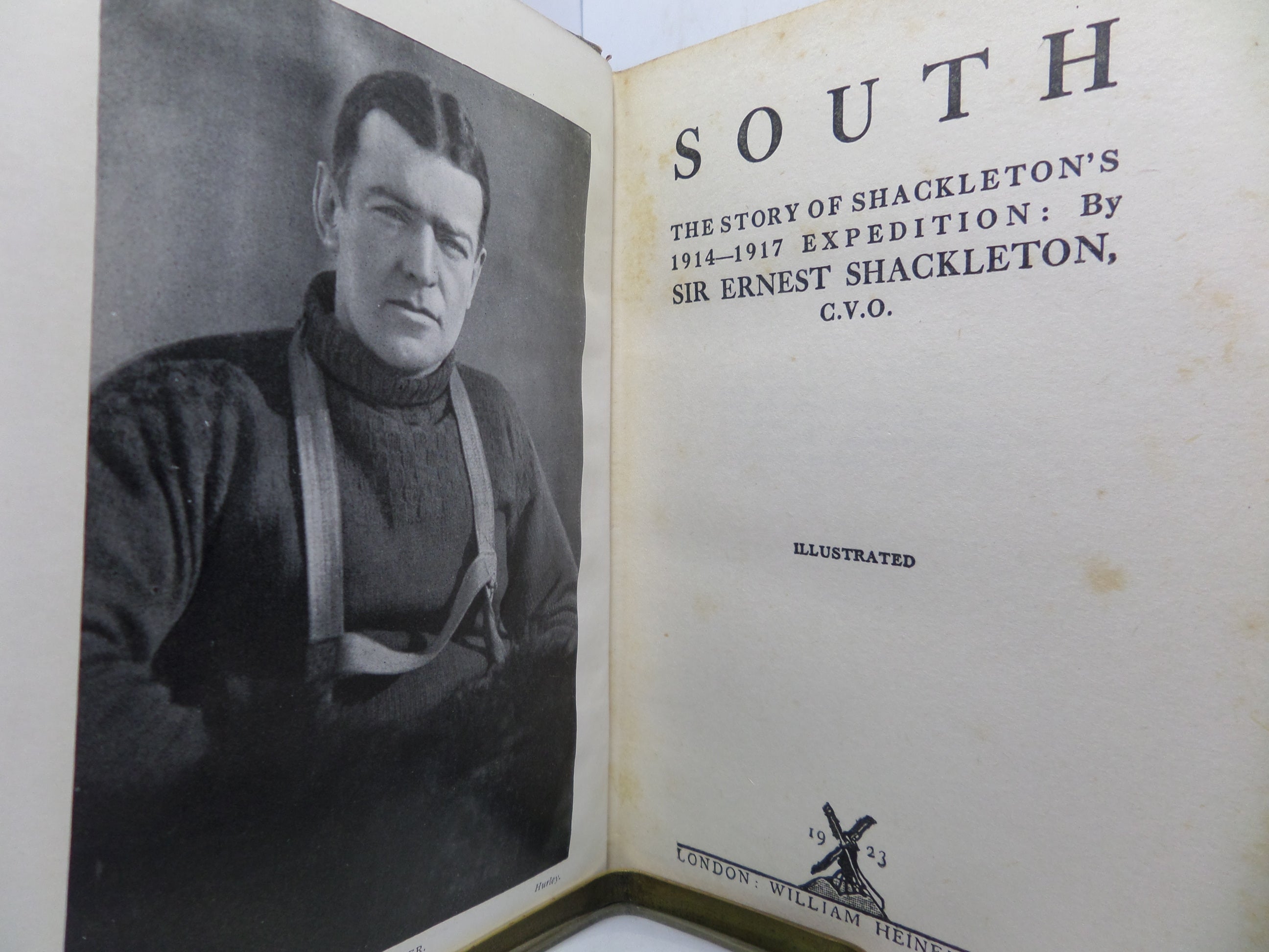SOUTH: THE STORY OF SHACKLETON'S 1914-1917 EXPEDITION BY SIR ERNEST SHACKLETON