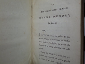 PHAEDON; OR, THE DEATH OF SOCRATES 1789 MOSES MENDELSSOHN, FIRST ENGLISH EDITION