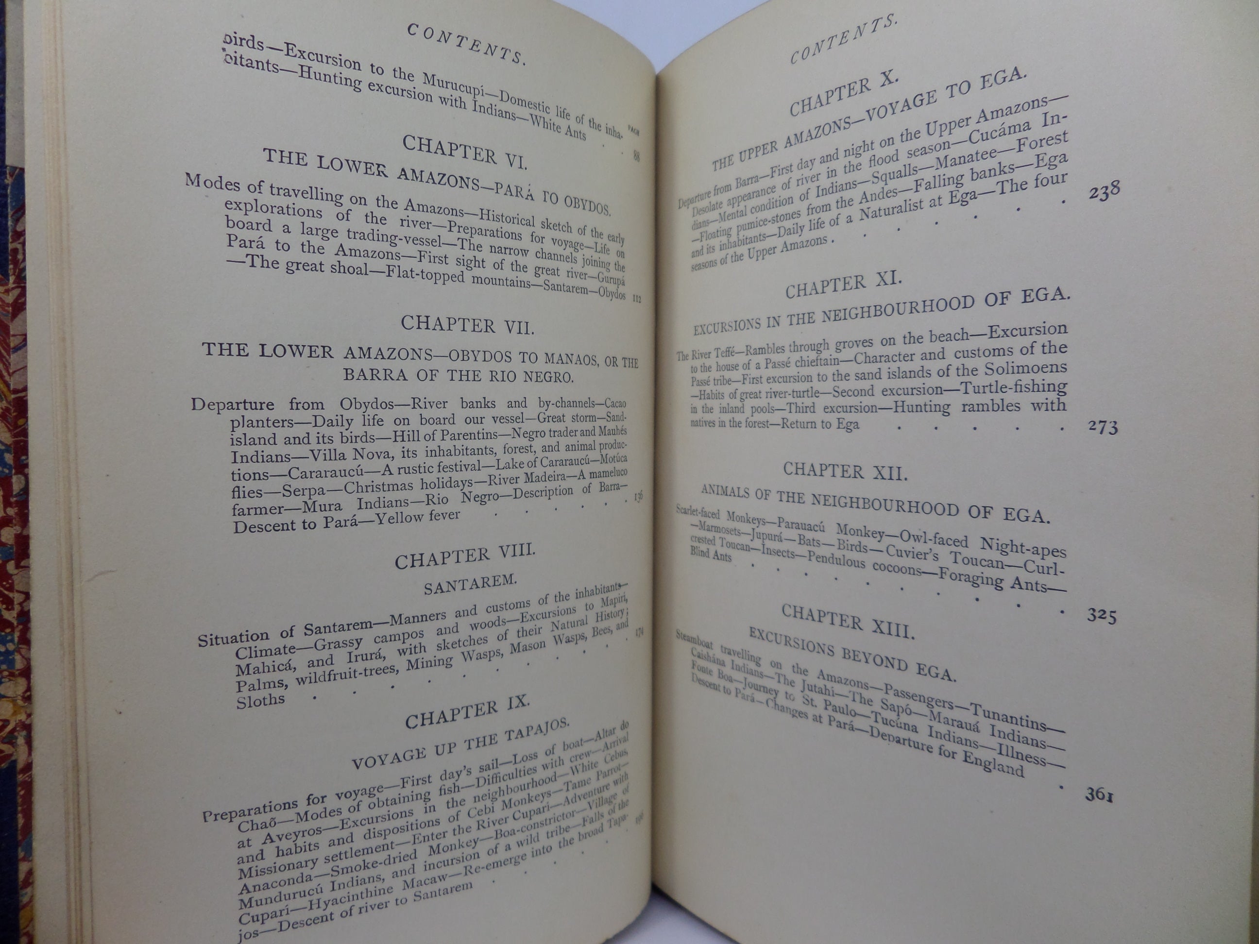 THE NATURALIST ON THE RIVER AMAZONS BY HENRY WALTER BATES 1884 LEATHER BOUND