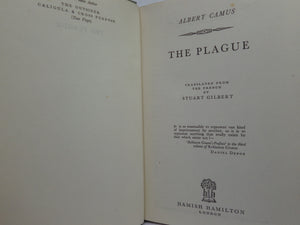 THE PLAGUE BY ALBERT CAMUS 1948 FIRST EDITION