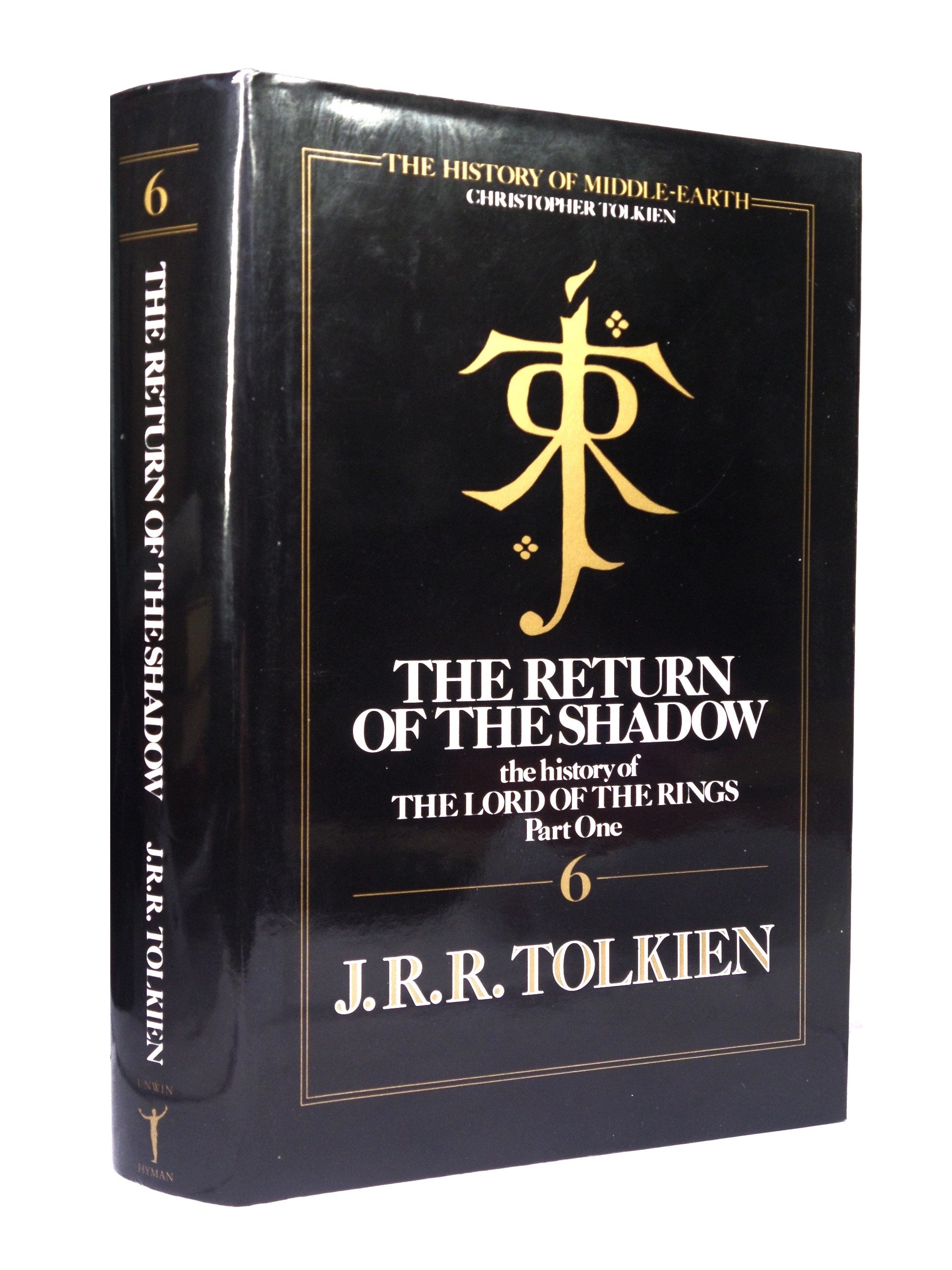 THE RETURN OF THE SHADOW BY J.R.R. TOLKIEN 1989 HARDCOVER