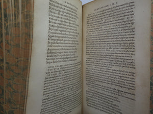 TITUS LUCRETIUS CARUS: DE RERUM NATURA LIBRI VI 1570 ON THE NATURE OF THINGS