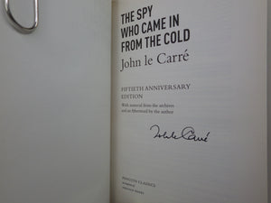 THE SPY WHO CAME IN FROM THE COLD 2013 JOHN LE CARRE SIGNED 50TH ANNIVERSARY EDITION