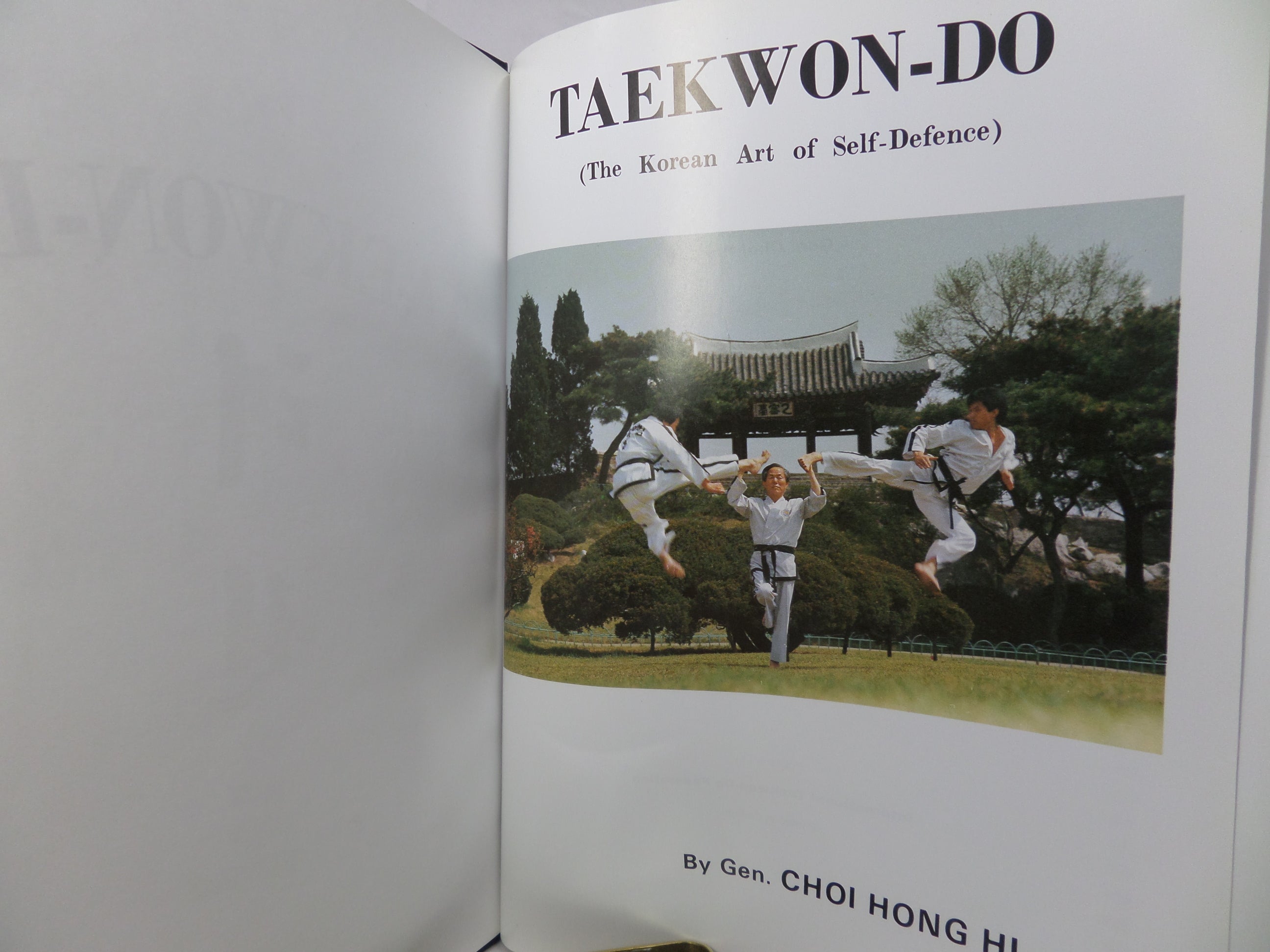 TAEKWON-DO: THE KOREAN ART OF SELF-DEFENCE BY GEN. CHOI HONG HI 1999 HARDBACK