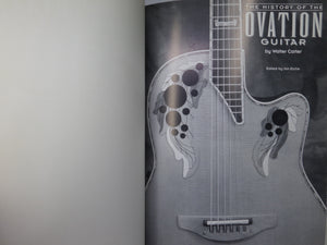 THE HISTORY OF THE OVATION GUITAR BY WALTER CARTER 1996 FIRST EDITION PAPERBACK