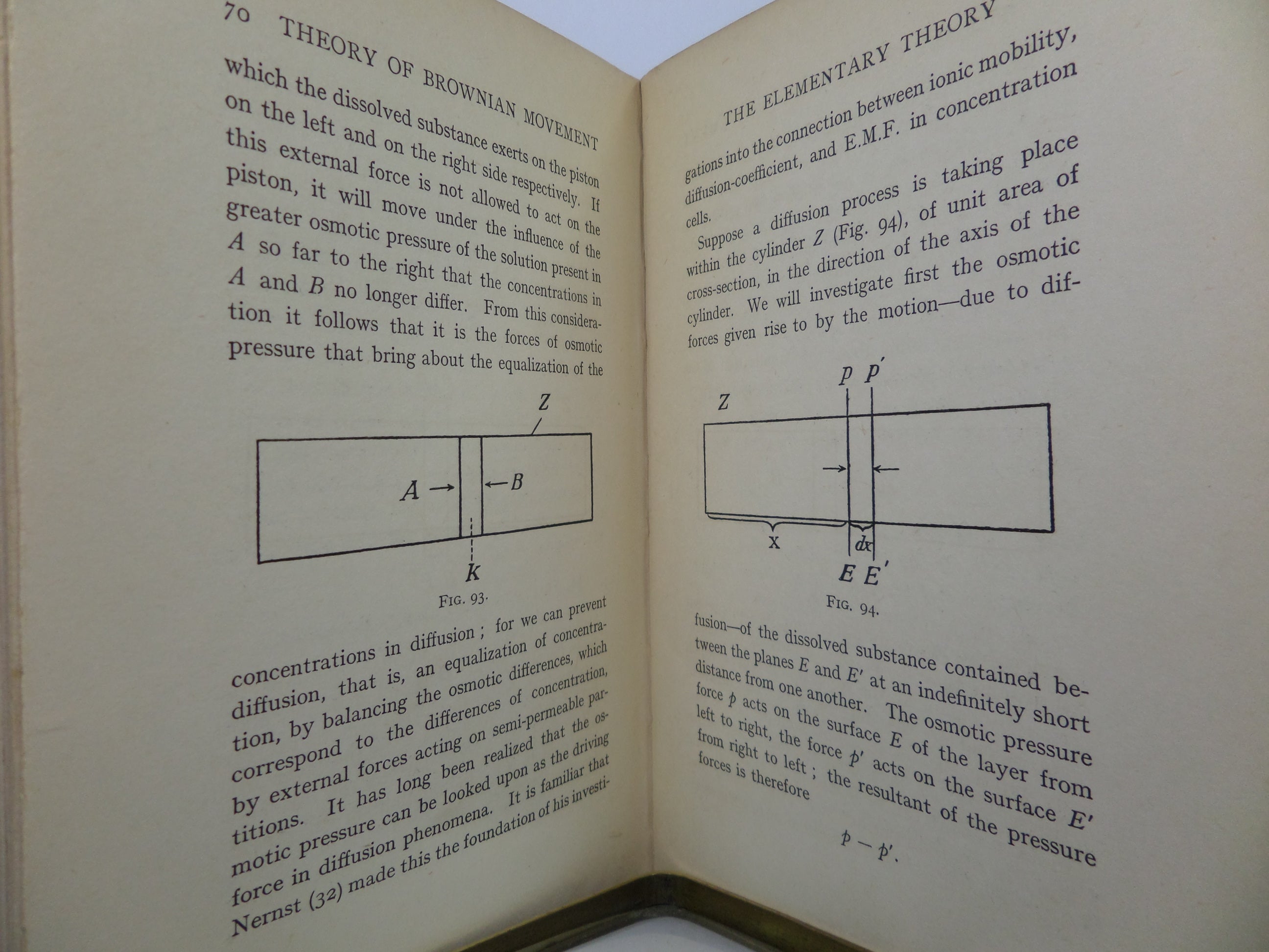 INVESTIGATIONS ON THE THEORY OF THE BROWNIAN MOVEMENT BY ALBERT EINSTEIN 1926