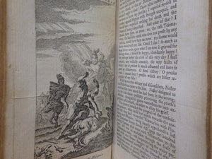 THE ADVENTURES OF TELEMACHUS IN FRENCH & ENGLISH BY FRANCOIS FENELON 1754