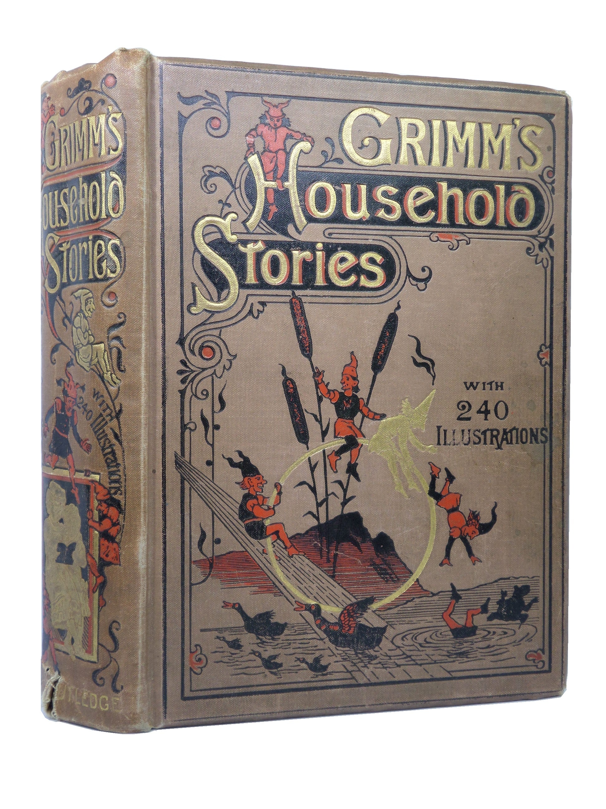 HOUSEHOLD STORIES COLLECTED BY THE BROTHERS GRIMM 1900 E. H. WEHNERT ILLUSTRATIONS