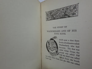 FAIRY TALES FROM BRENTANO TOLD BY KATE FREILIGRATH KROEKER 1911 F. CARRUTHERS GOULD ILLUSTRATIONS