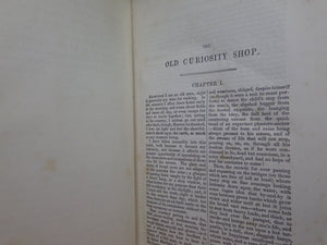 THE OLD CURIOSITY SHOP BY CHARLES DICKENS 1856 ORIGINAL CLOTH