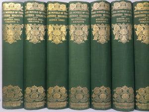 THE NOVELS OF THE SISTERS BRONTE; THE THORNTON EDITION IN 12 VOLUMES 1924 EDITED BY TEMPLE SCOTT