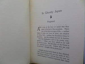 IN GHOSTLY JAPAN BY LAFCADIO HEARN 1905