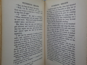 THE NOVELS OF THE SISTERS BRONTE; THE THORNTON EDITION IN 12 VOLUMES 1924 EDITED BY TEMPLE SCOTT